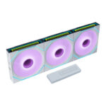 LIAN LI UNI FAN SL INF FLEX - White - Wireless 120 (3pcs & controller) Case Fan