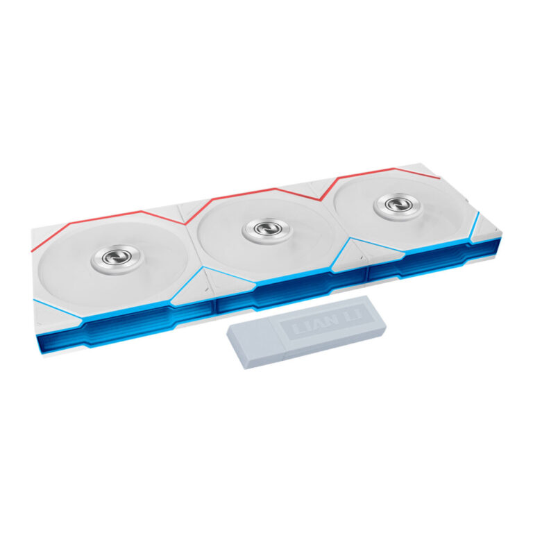 LIAN LI UNI FAN TL FLEX White Wireless 120  (3pcs & controller) Case Fan