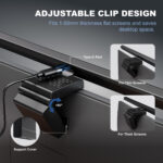 LUMIVIDA φωτιστικό οθόνης LDL16-11LV, 21"+, ρυθμιζόμενη φωτεινότητα & θερμοκρασία χρώματος, μαύρο - Image 6