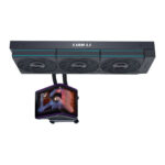 Lian Li HydroShift II OLED Curved 360P28 - 360mm AIO Water Cooling - 6.67" 2Κ Display - Black - Image 3