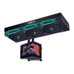 Lian Li HydroShift II OLED Curved 360TL - 360mm AIO Water Cooling - 6.67" 2Κ Display - Black - Image 3
