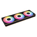 Lian Li UNI FAN CL FLEX WIRELESS 120mm Reverse Black (3pcs) - ARGB -L-Wireless - PWM - W/ Controller