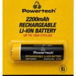 POWERTECH επαναφορτιζόμενη μπαταρία Li-ion INR18650 PT-1614