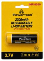 POWERTECH επαναφορτιζόμενη μπαταρία Li-ion INR18650 PT-1614