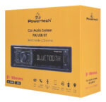 POWERTECH ηχοσύστημα αυτοκινήτου PT-1603, αποσπώμενο πάνελ, 1 DIN, Bluetooth/FM/USB/Micro SD, 4x 55W - Image 6