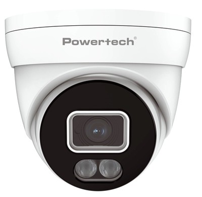 POWERTECH υβριδική κάμερα CCTV PT-1586 με μικρόφωνο & Full Color λειτουργία