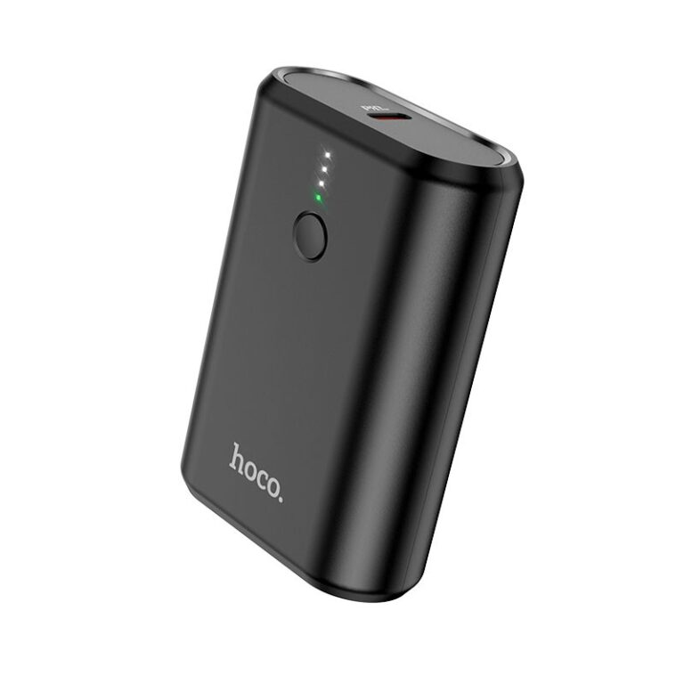 Power Bank Hoco Q3 Mayflower 10000mAh PD20W+QC3.0 Mini Size Έξοδος USB-C και Έξοδος USB-A Μαύρο
