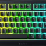 RAZER Blackwidow V4 TKL HYPERSPEED UK Layout - RGB Wireless Hot-Swap Keyboard - Orange Tactile Switc