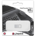 USB Kingston Data Traveller Micro 3.2  Gen.1 64GB Metallic Ultra-small DTMC3G2/64GB - Image 2