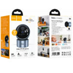 Wi-Fi Κάμερα Ασφαλείας Hoco D5 Indoor PTZ HD 3MP με Οριζόντια και Κάθετη Περιστροφή και Υποδοχή Micro SD έως 128GB - Image 2