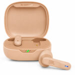 Wireless Hands Free JBL Wave Flex  Earbud με Voice Aware έως 32 Ώρες Λειτουργίας BT v5.2 IP54 Beige