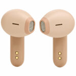 Wireless Hands Free JBL Wave Flex  Earbud με Voice Aware έως 32 Ώρες Λειτουργίας BT v5.2 IP54 Beige - Image 3