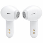 Wireless Hands Free JBL Wave Flex  Earbud με Voice Aware έως 32 Ώρες Λειτουργίας BT v5.2 IP54 White - Image 3