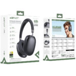 Wireless Ακουστικά Stereo Acefast H13 ENC v6.0 400mAh 60hrs Αναπαραγωγής TF Card AUX Μαύρα - Image 2
