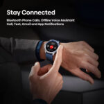 ZEBLAZE smartwatch Btalk 4 Pro, heart rate, 1.43" AMOLED, μαύρο - Image 6