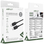 Καλώδιο Acefast C26-03 USB-C σε USB-C PD60W 3A Μαύρο 1.2m - Image 2