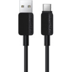 Καλώδιο Acefast C26-04 USB-A σε USB-C 18W 3A Μαύρο 1.2m
