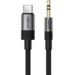 Καλώδιο Ήχου Acefast J11 USB-C σε 3.5mm Braided  Μαύρο 1m