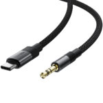 Καλώδιο Ήχου Acefast J11 USB-C σε 3.5mm Braided  Μαύρο 1m - Image 3