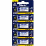 Μπαταρία Αλκαλική Vinnic L1028F size A23/23A/23GA/A23/E23A/GP23A/K23A/L1028/LR23A/LRV08/LRVO8/MN21/MS21/V23/V23GA/VR22 12V Τεμ. 5