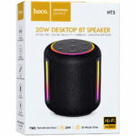 Φορητό Ηχείο Wireless Hoco HT3 Platinum TWS BT v6.0 2400mAh 20W USB Micro-SD AUX και Ambient Φωτισμό - Image 2