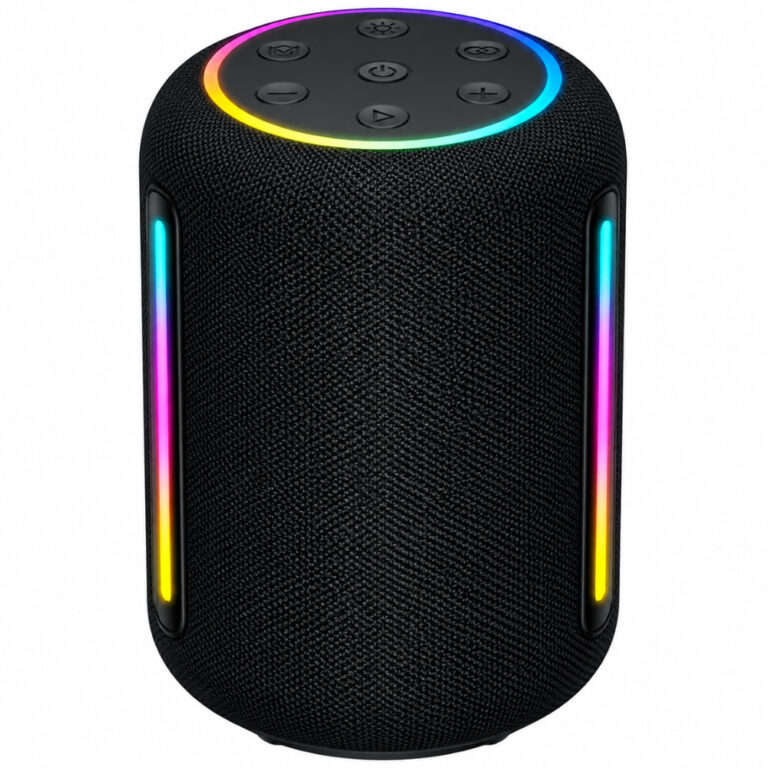 Φορητό Ηχείο Wireless Hoco HT3 Platinum TWS BT v6.0 2400mAh 20W USB Micro-SD AUX και Ambient Φωτισμό