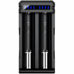 Φορτιστής Μπαταριών Βιομηχανικού Τύπου Xtar SC2 USB-C για 18650 18700 20700 21700 22650 25500 26650