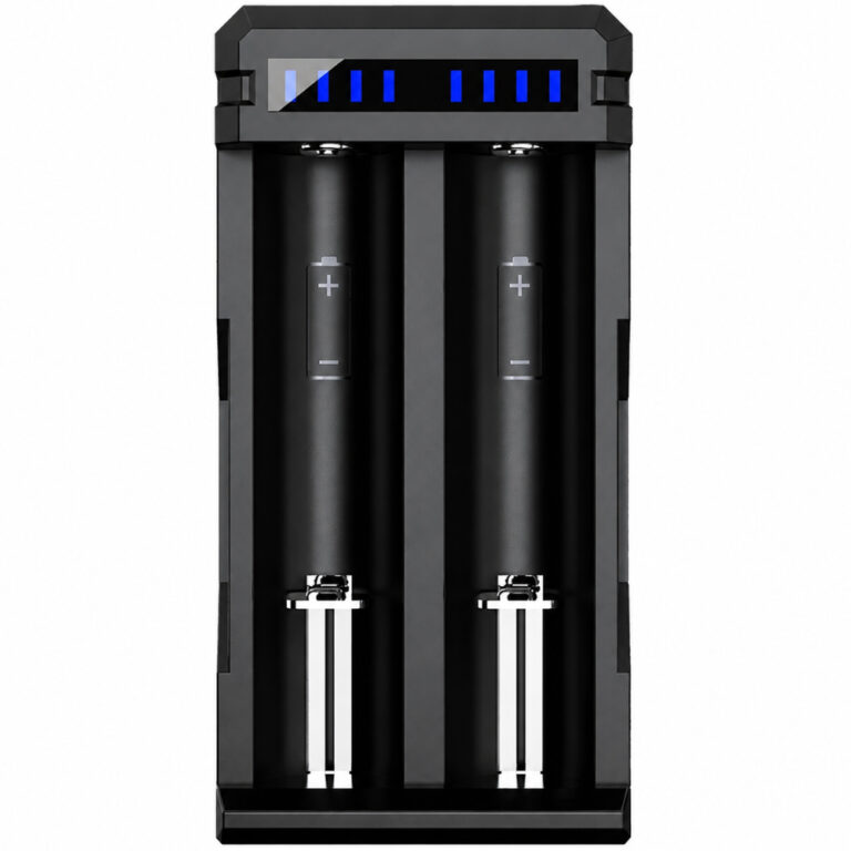 Φορτιστής Μπαταριών Βιομηχανικού Τύπου Xtar SC2 USB-C για 18650 18700 20700 21700 22650 25500 26650