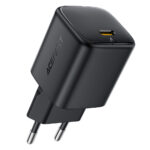 Φορτιστής Ταξιδίου Acefast A134 Mini Fast Charging 1xUSB-C PD67W QC3.0 GaN Μαύρος