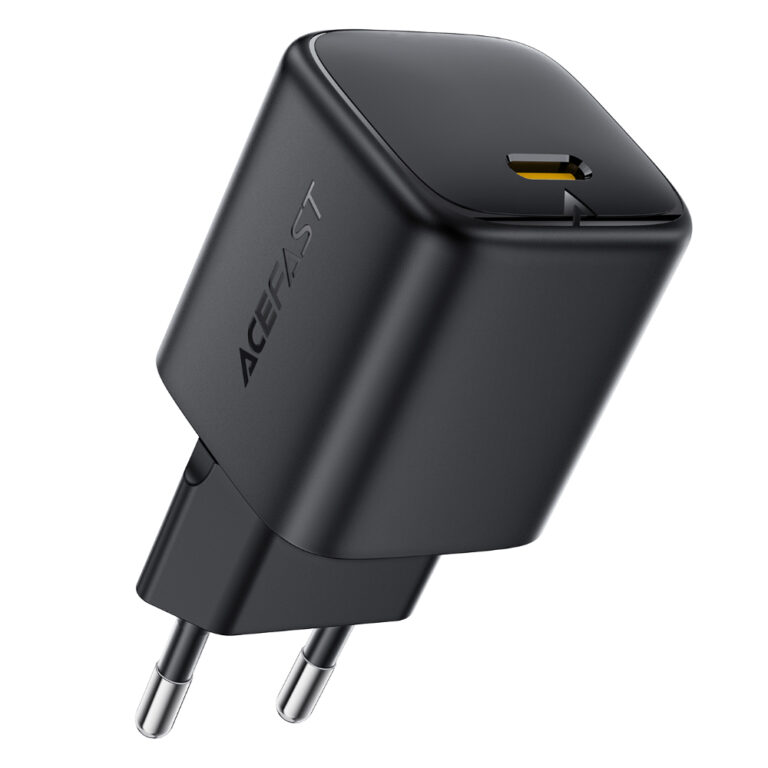 Φορτιστής Ταξιδίου Acefast A134 Mini Fast Charging 1xUSB-C PD67W QC3.0 GaN Μαύρος