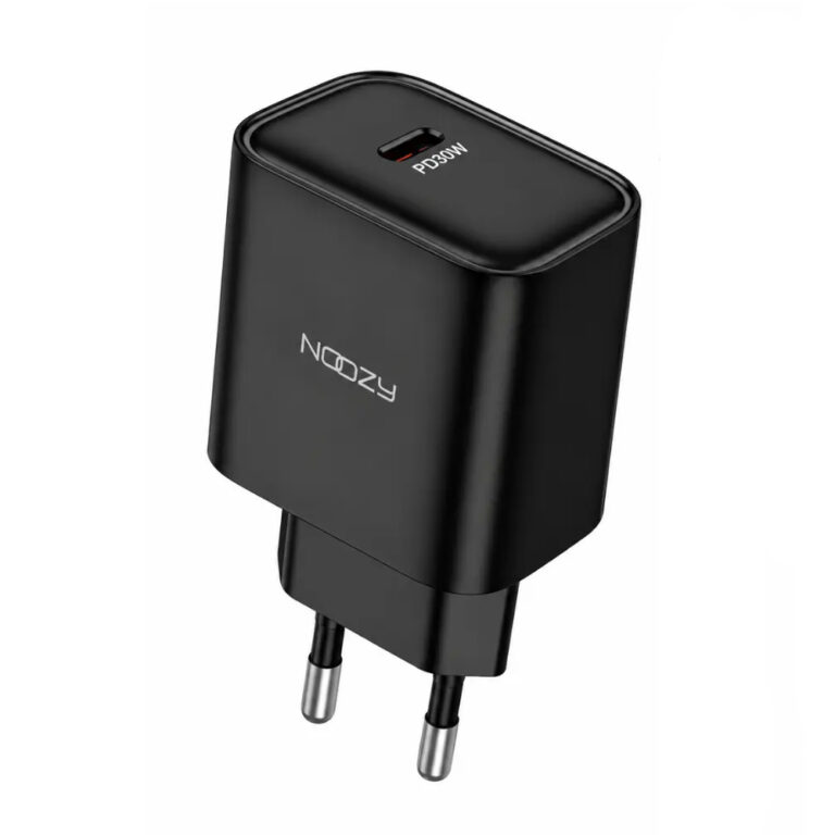 Φορτιστής Ταξιδίου Noozy Edge E25 1xUSB-C PD30W Μαύρος