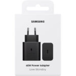 Φορτιστής Ταξιδίου Samsung EP-T6010NBEGWW USB-C GaN 60W Power Delivery Μαύρος - Image 2