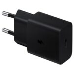 Φορτιστής Ταξιδίου Samsung Fast Charging EP-T1510XBEGEU 15W με Καλώδιο USB-C σε USB-C  Μαύρο - Image 3