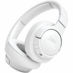 Bluetooth Ακουστικά Over Ear Ασύρματα & Ενσύρματα JBL Tune 720BT με Pure Bass Voice Aware Jack 3.5mm 76h Playtime και Quick Charge White