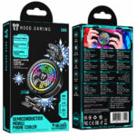 Cooler Κινητού Τηλεφώνου Hoco GA6 Glacier RGB με Μαγνητη και Κλίπ 3-επίπεδα Έντασης και AI Cooling - Image 2
