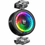 Cooler Κινητού Τηλεφώνου Hoco GA6 Glacier RGB με Μαγνητη και Κλίπ 3-επίπεδα Έντασης και AI Cooling - Image 4