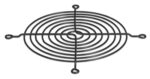 DELOCK σχάρα για 120mm ανεμιστήρα 67670