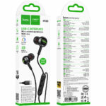 Hands Free Hoco M120 Gratified USB-C Universal Earphones Hi-Fi Stereo RGB Μαύρα 1.2m - Image 2