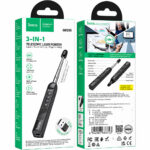 Hoco GM205 Smart Active Pen 2.4GHz 180mAh USB-A USB-C Ιδανικό για Έλεγχο Παρουσιάσεων με Laser και Τηλεσκοπικό Pointer έως 38.5cm Μαύρο - Image 2