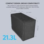 Lian Li Dan-B4 Black - mATX Mesh - PC Gaming Case - 2x 120mm Fans Included - GPU Support 358.9mm - Image 3