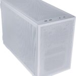 Lian Li Dan-B4 White - mATX Mesh - PC Gaming Case - 2x 120mm Fans Included - GPU Support 358.9mm