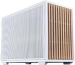Lian Li Dan-B4 Wood White - mATX Mesh - PC Gaming Case - 2x 120 Fans Included - GPU Support 358.9mm - Image 2