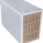 Lian Li Dan-B4 Wood White - mATX Mesh - PC Gaming Case - 2x 120 Fans Included - GPU Support 358.9mm