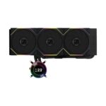 Lian Li HydroShift II LCD-C 360 RGB TL FLEX fan Black - AIO CPU Liquid Cooler with TL RGB Fans