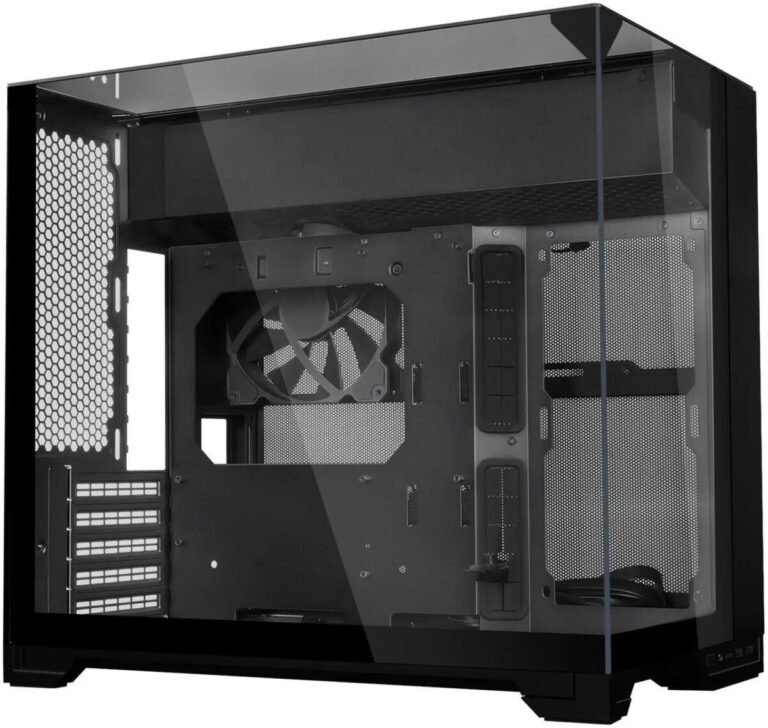 Lian Li O11 Vision-M Black - Micro-ATX / Mini-ITX - w/ 140mm Fan - 360mm AIO Support - PC Case