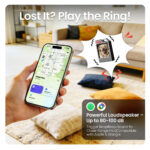 PHOTOTAG smart tag P30 με οθόνη, για iOS & Android συσκευές, Bluetooth tracker, ροζ - Image 5