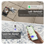 PHOTOTAG smart tag P30 με οθόνη, για iOS & Android συσκευές, Bluetooth tracker, ροζ - Image 6