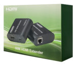 POWERTECH HDMI video extender CAB-H204 μέσω καλωδίου RJ45, 1080p/60Hz, με loop, έως 120m - Image 5