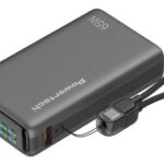 POWERTECH power bank PT-1639 με οθόνη & καλώδιο