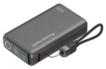 POWERTECH power bank PT-1639 με οθόνη & καλώδιο